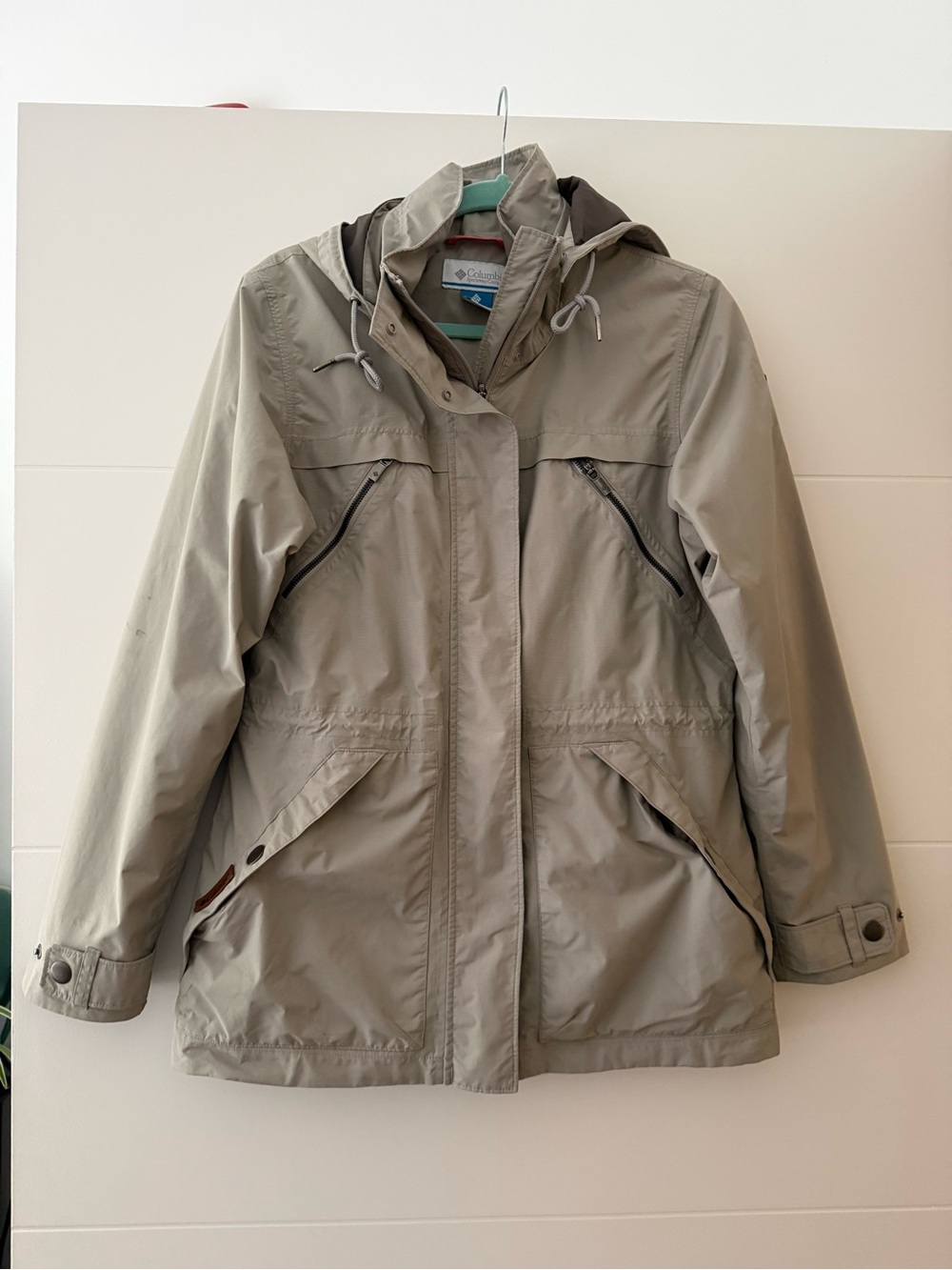 Columbia Women's Hooded Utility Jacket — Light Taupe